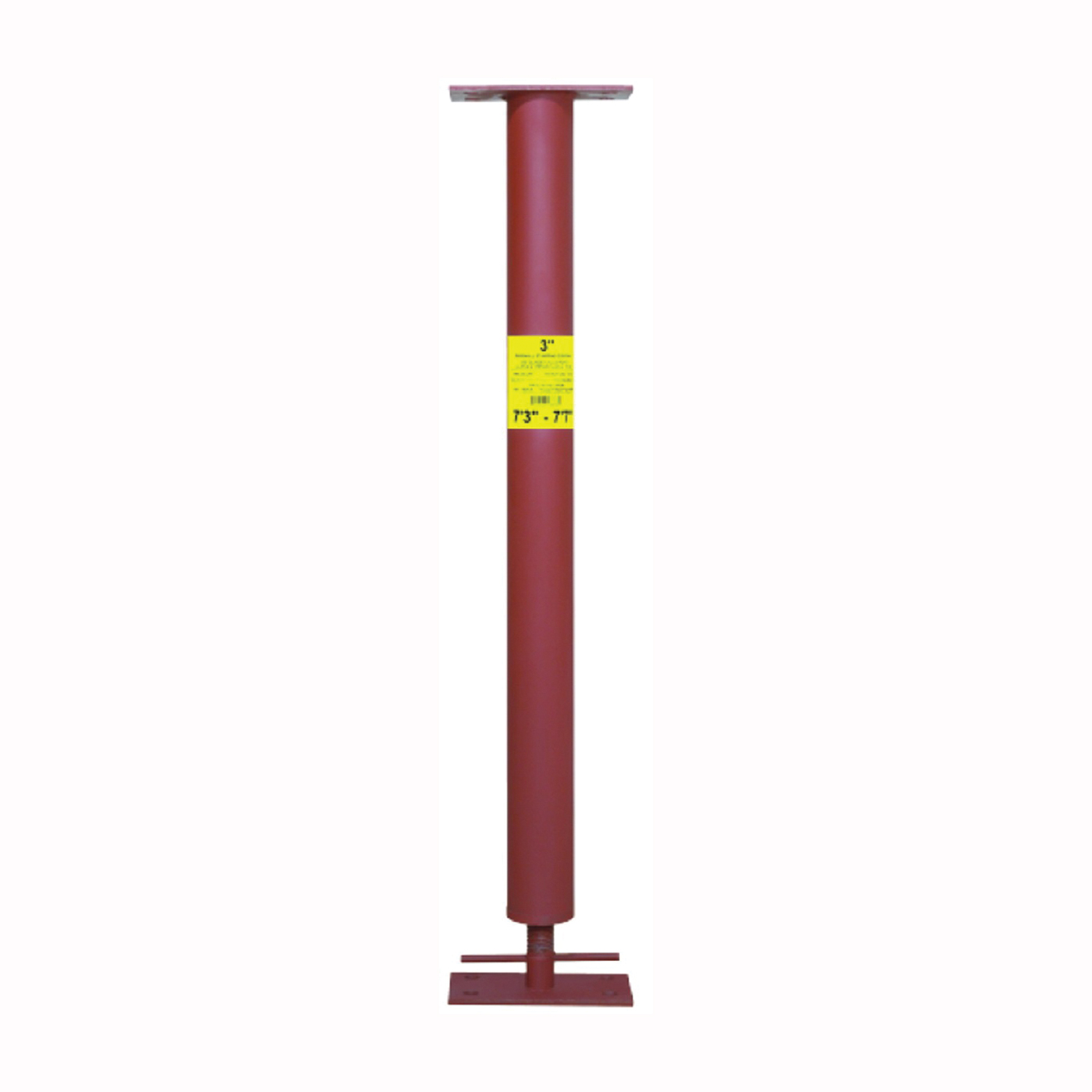 Extend-O-Column Series AC376/3760 Round Column, 7 ft 6 in to 7 ft 10 in L, 7 ft 6 in to 7 ft 10 in