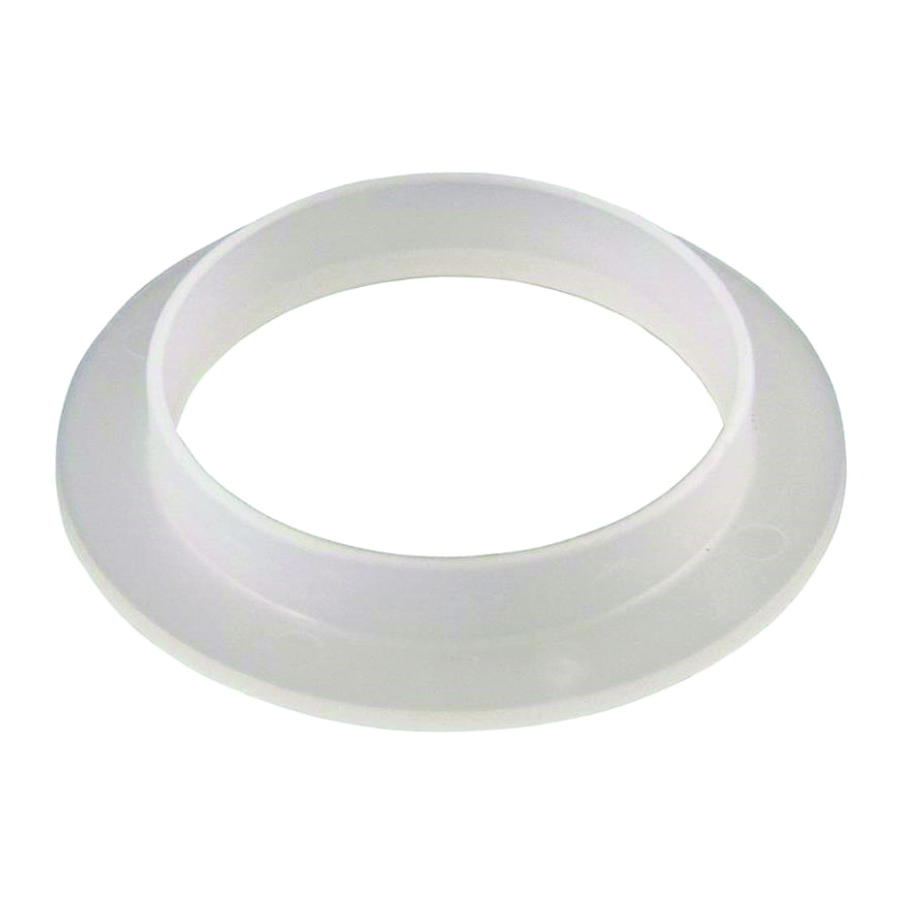 PP25515 Tailpiece Washer, 1-1/2 in, 3-3/4 in Dia, Polyethylene, For: Plastic Drainage Systems