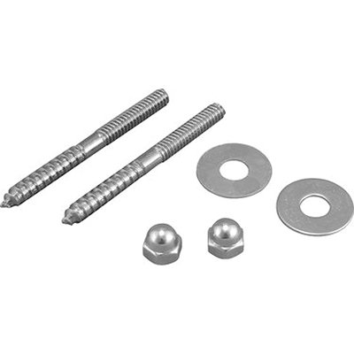 PP23515 Screw Set, 2-1/2 in Dimensions, Yellow-Brown, Brass