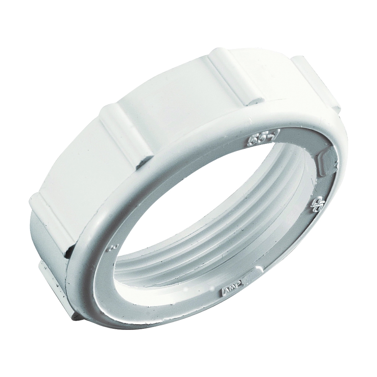 PP20955 Slip-Joint Nut, PVC, White