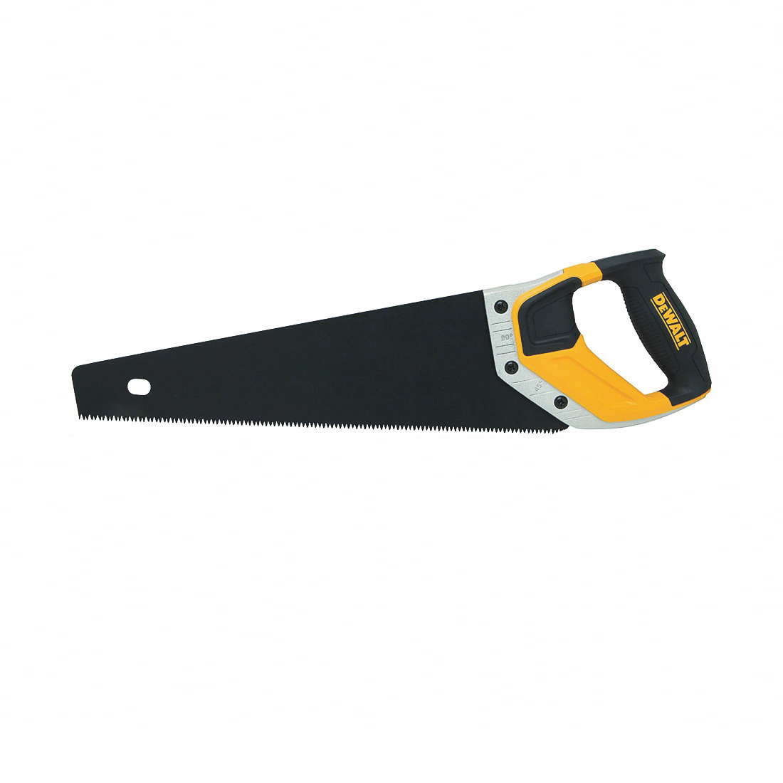 DWHT20544L Panel Saw, 15 in L Blade, 11 TPI, Steel Blade, Aluminum Handle