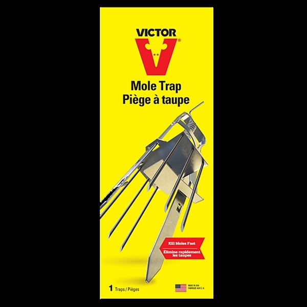 Victor 0645 Mole Trap, 5.47 in W, 14 in H - 2