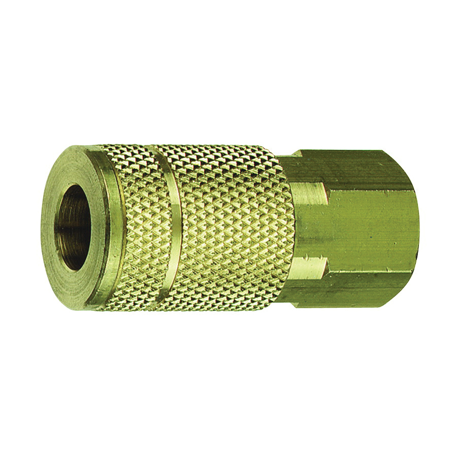 13-611 Coupler, 1/4 in, FNPT, Steel