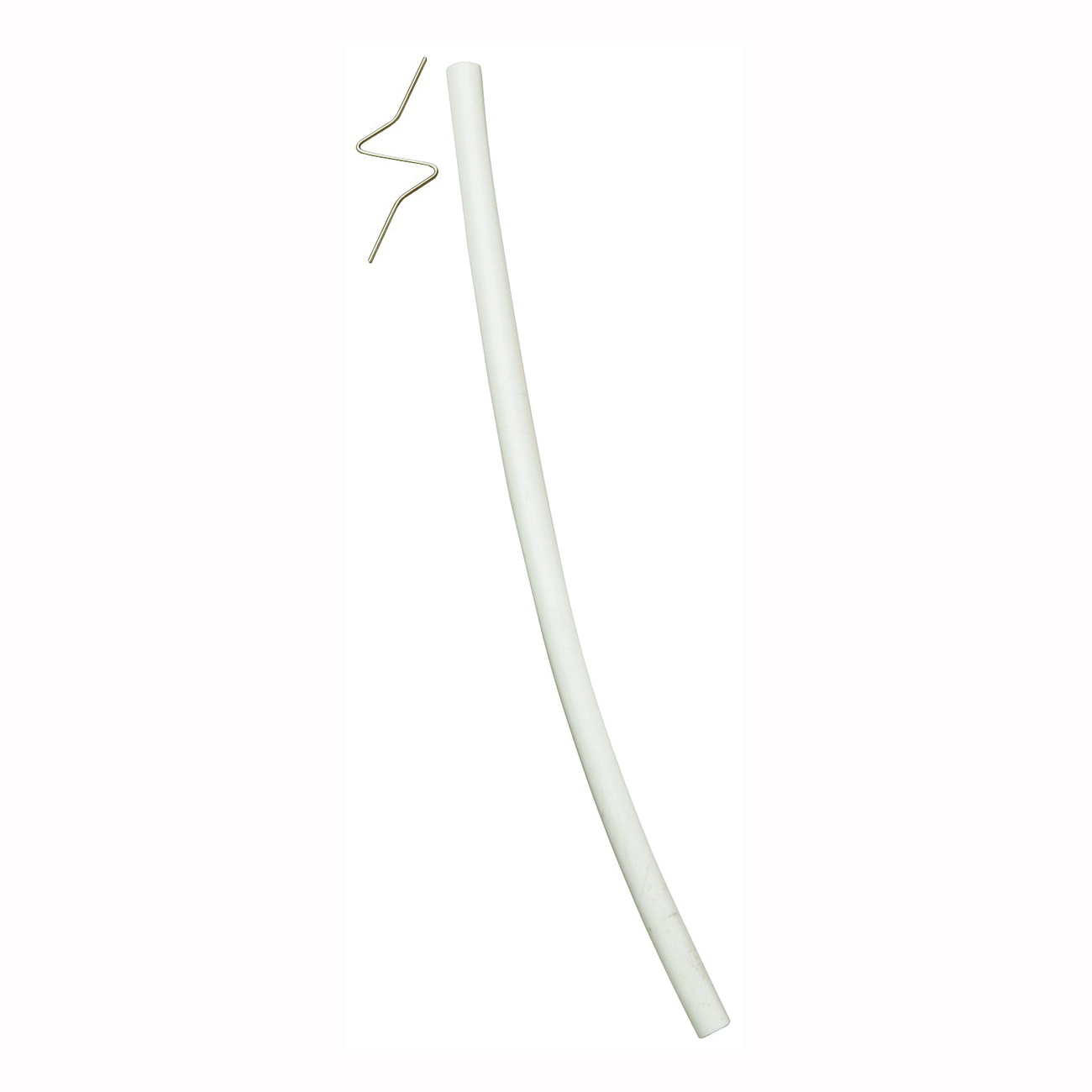 PP835-12 Flexible Fill Valve Refill Tube with Clip, Plastic