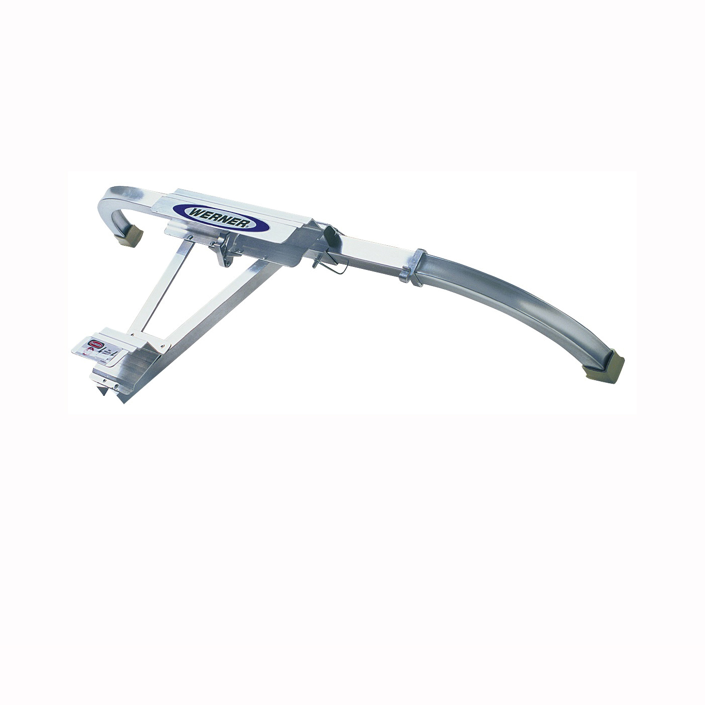 QuickClick AC78 Ladder Stabilizer, Aluminum/Steel, Silver, For: Single and Extension Ladders