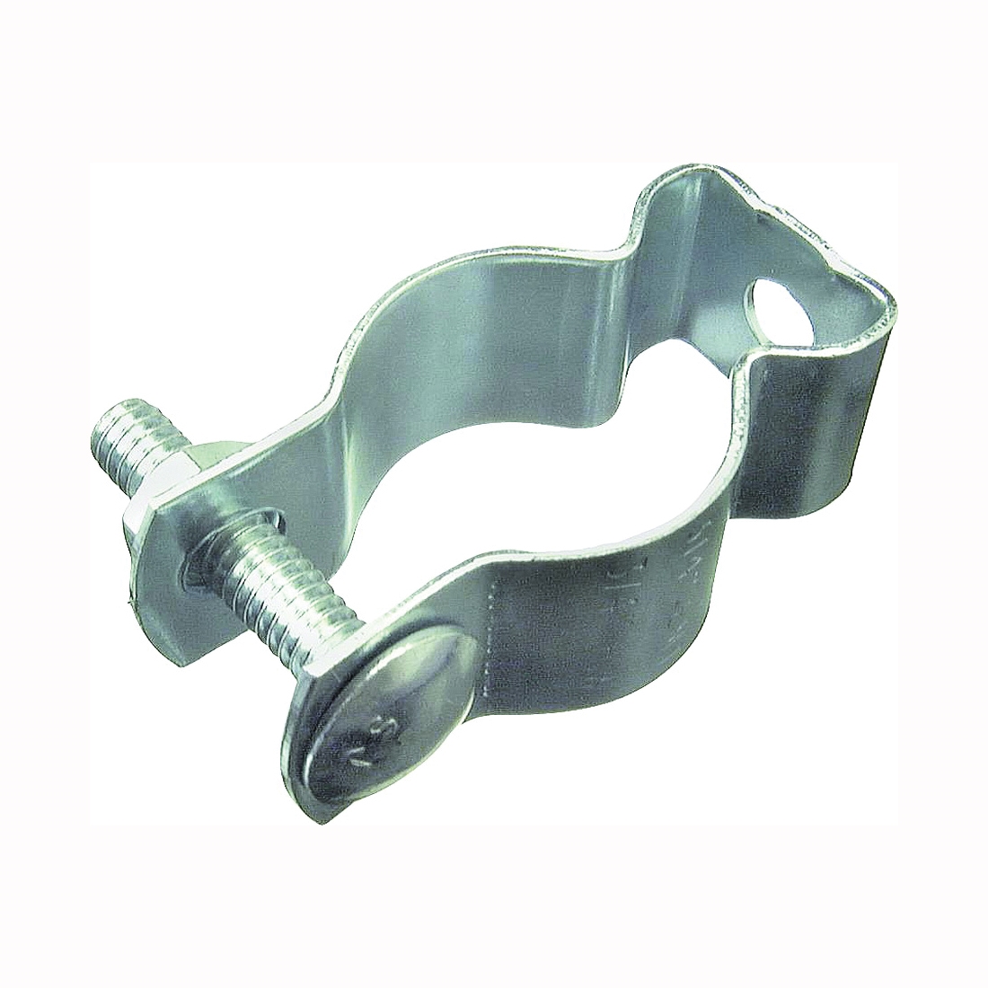 67825 Conduit Hanger with Bolt and Nut, #2-1/2, Steel, Zinc-Plated