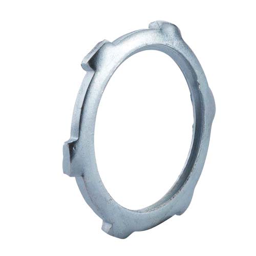 61920B Rigid Conduit Locknut, 2 in, Steel, Zinc-Plated