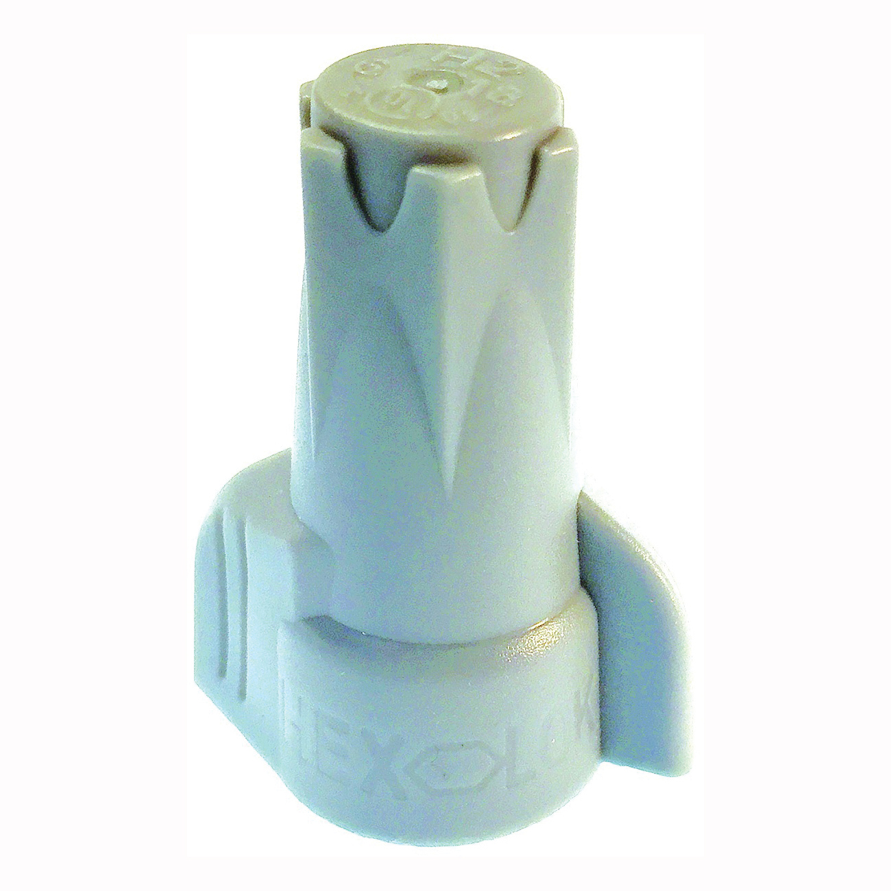 Hex-Lok 25-2H2 Wire Connector, 14 to 6 AWG Wire, Copper Contact, Thermoplastic Housing Material, Gray