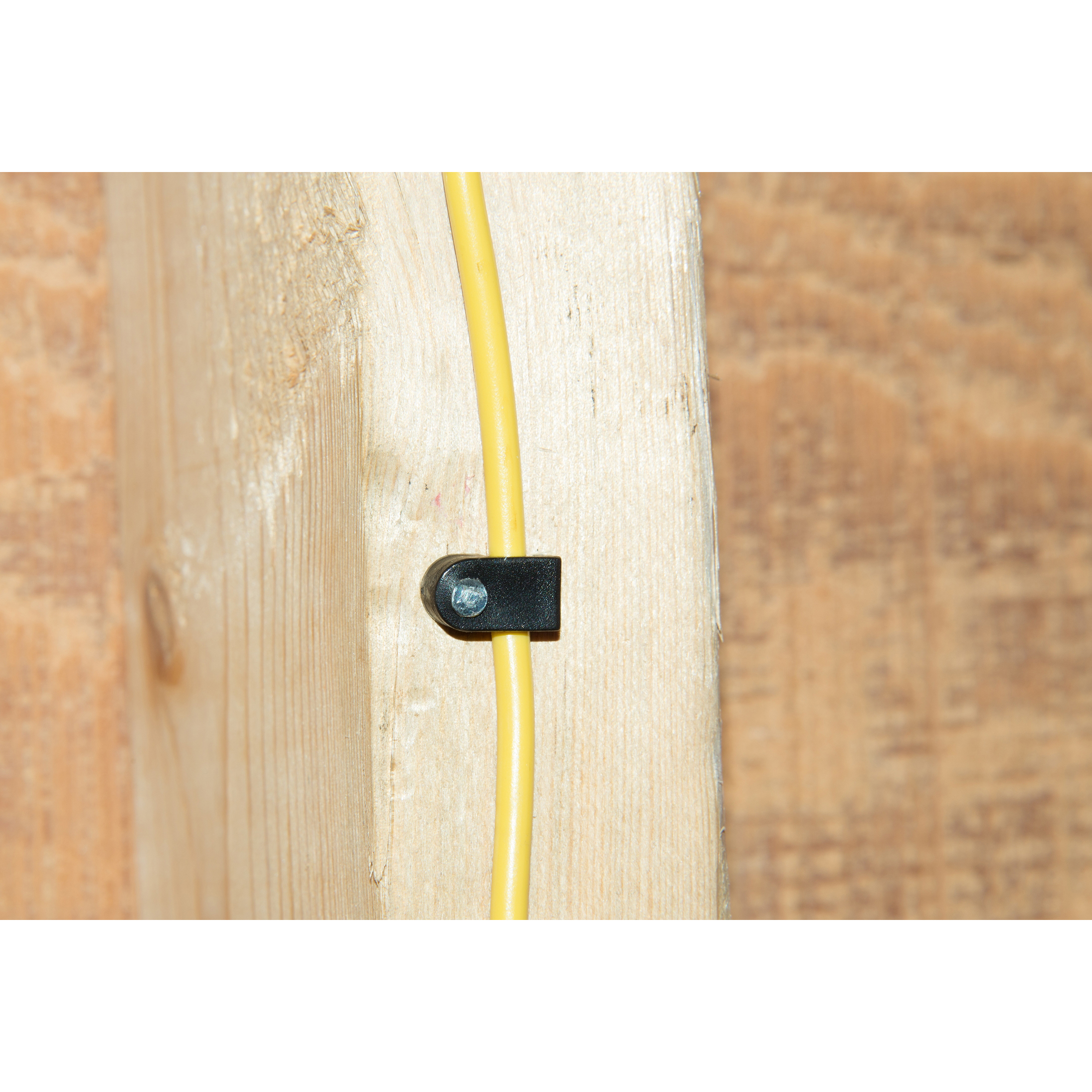 Gardner Bender PSB-1600T Cable Staple, 3/16 in W Crown, 7/8 in L Leg, Polyethylene, 25/PK - 3