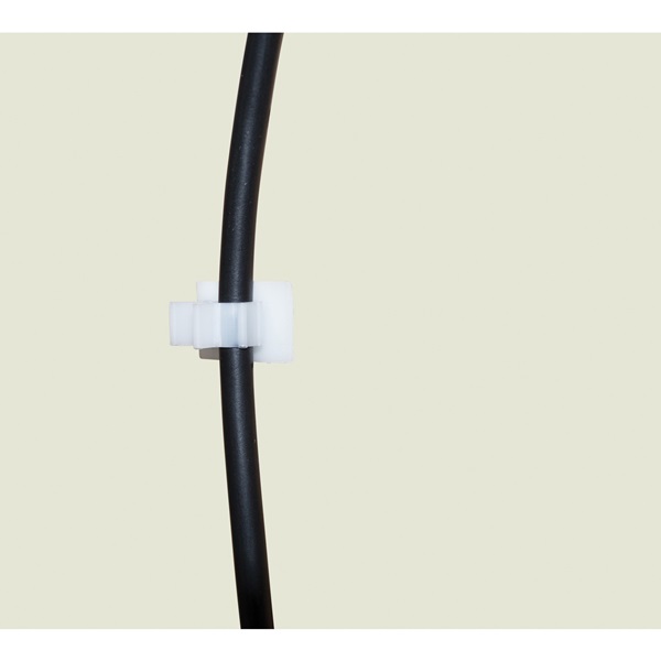 Gardner Bender GKK-1575 Cable Holder, 3/4 in Max Bundle Dia, Nylon/Plastic, White - 3