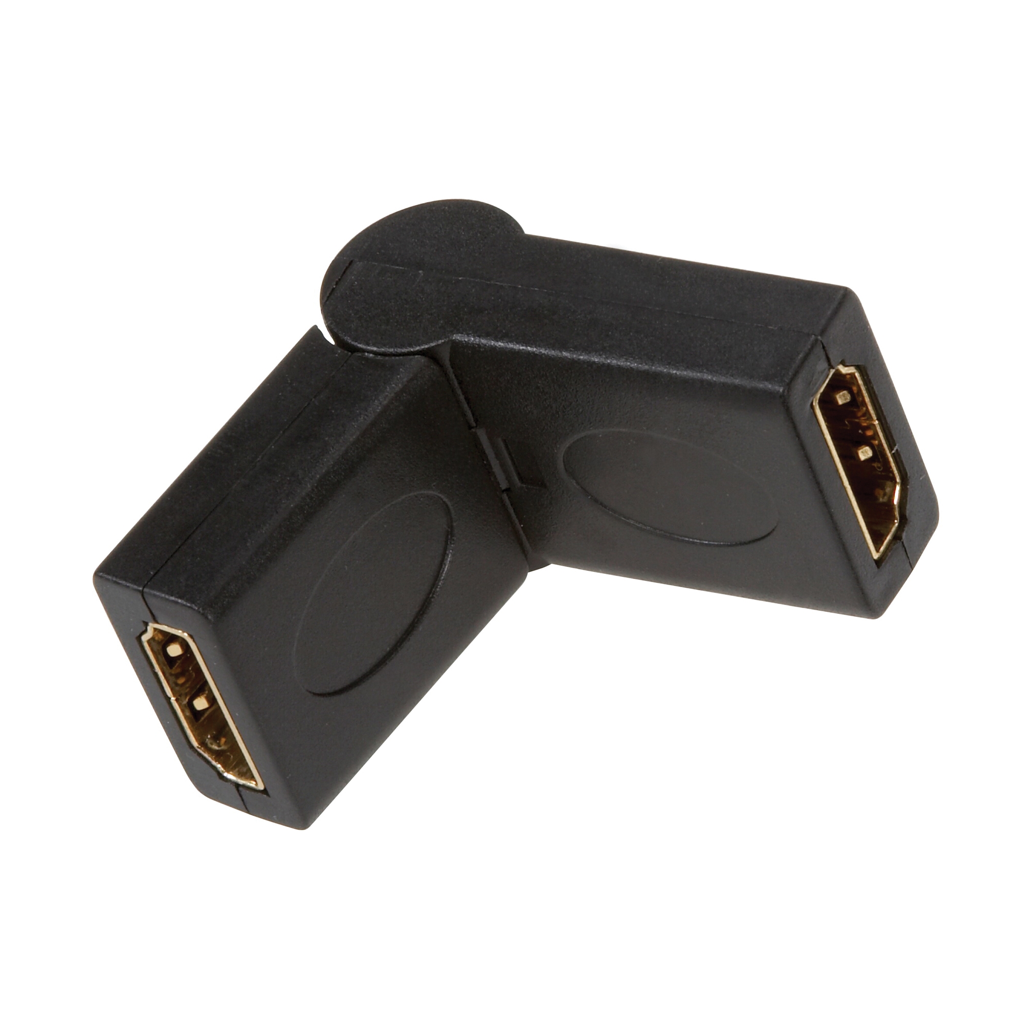 VA3001HDEX Coupler/Connector, Female Connector, Gold, Black