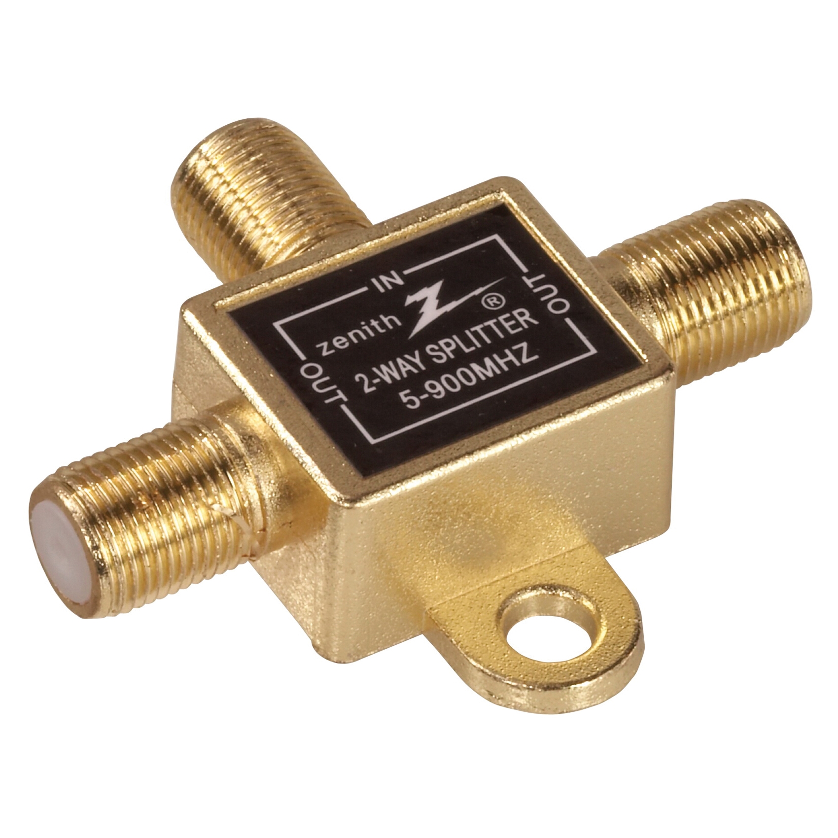 VS1001SP2W Coax Splitter, 1 Video Input, 2 Video Output