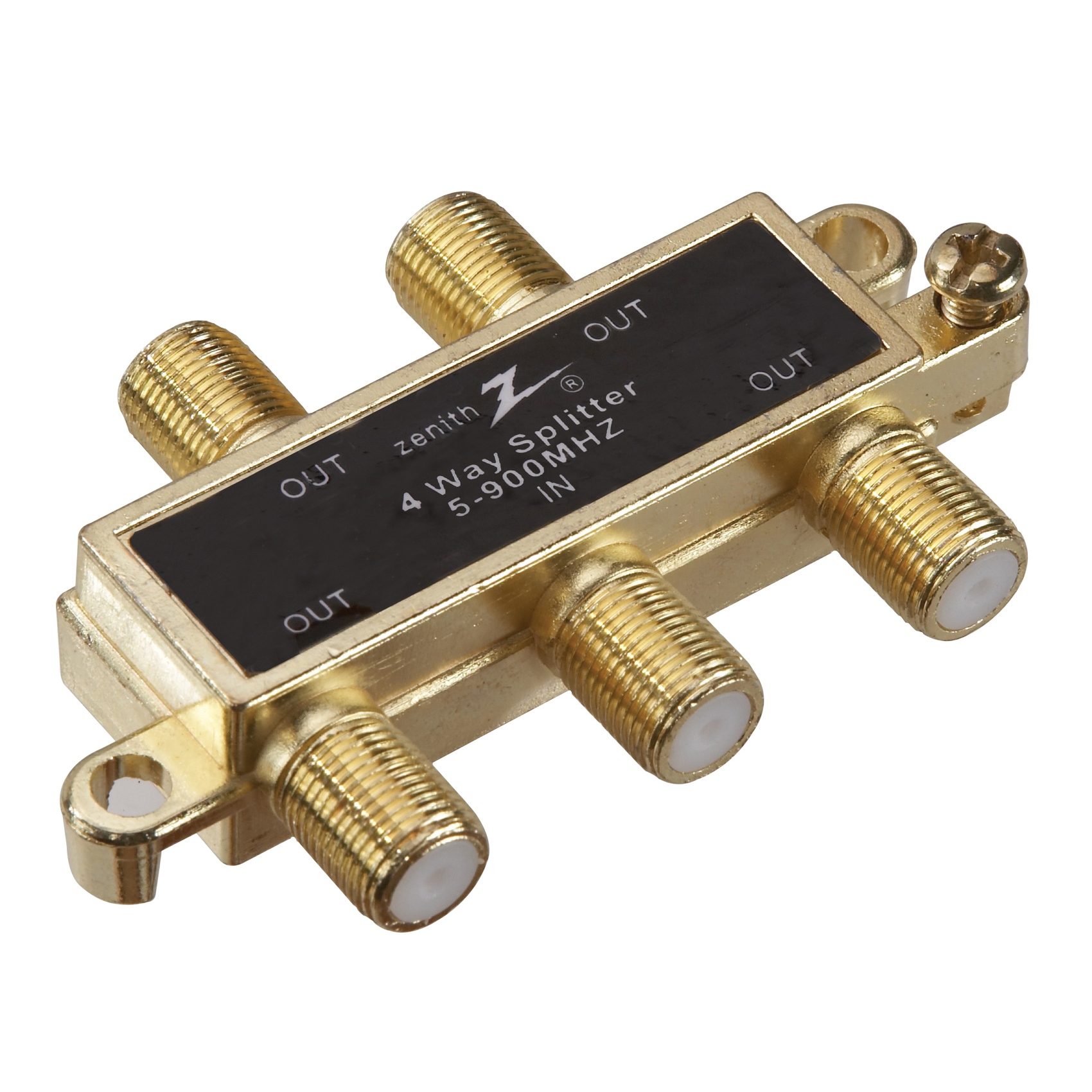 VS1001SP4W Coax Splitter, 1 Video Input, 4 Video Output