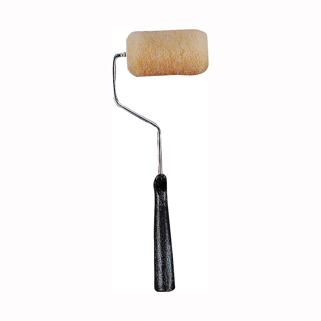 RT 413 Roller Frame and Cover, 1/2 in Nap, Polyester Cover, Plastic Handle, Threaded Grip Handle, 4 in L Roller