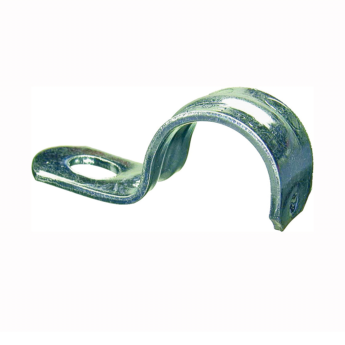 61120 1-Hole Rigid Conduit Strap, 2 in, Steel, Galvanized