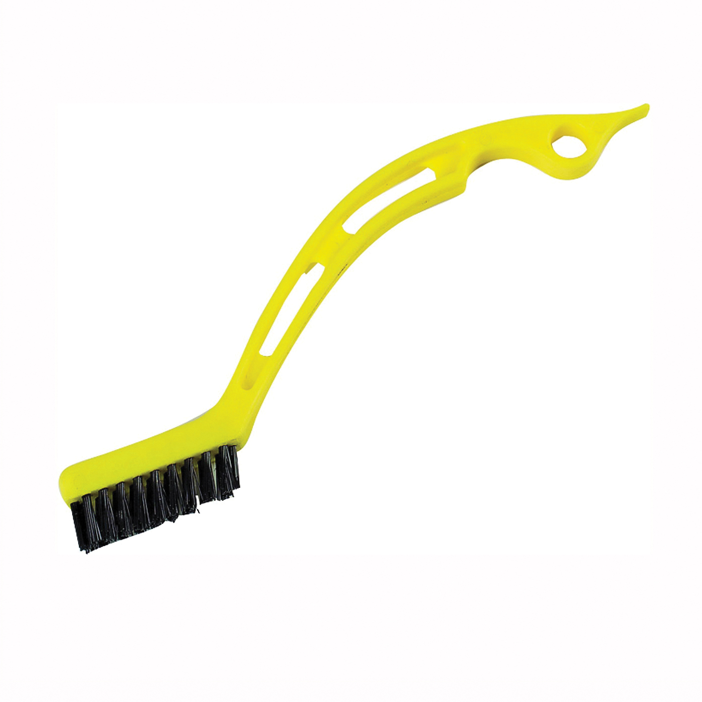 49146 Tile and Grout Brush, Plastic Handle