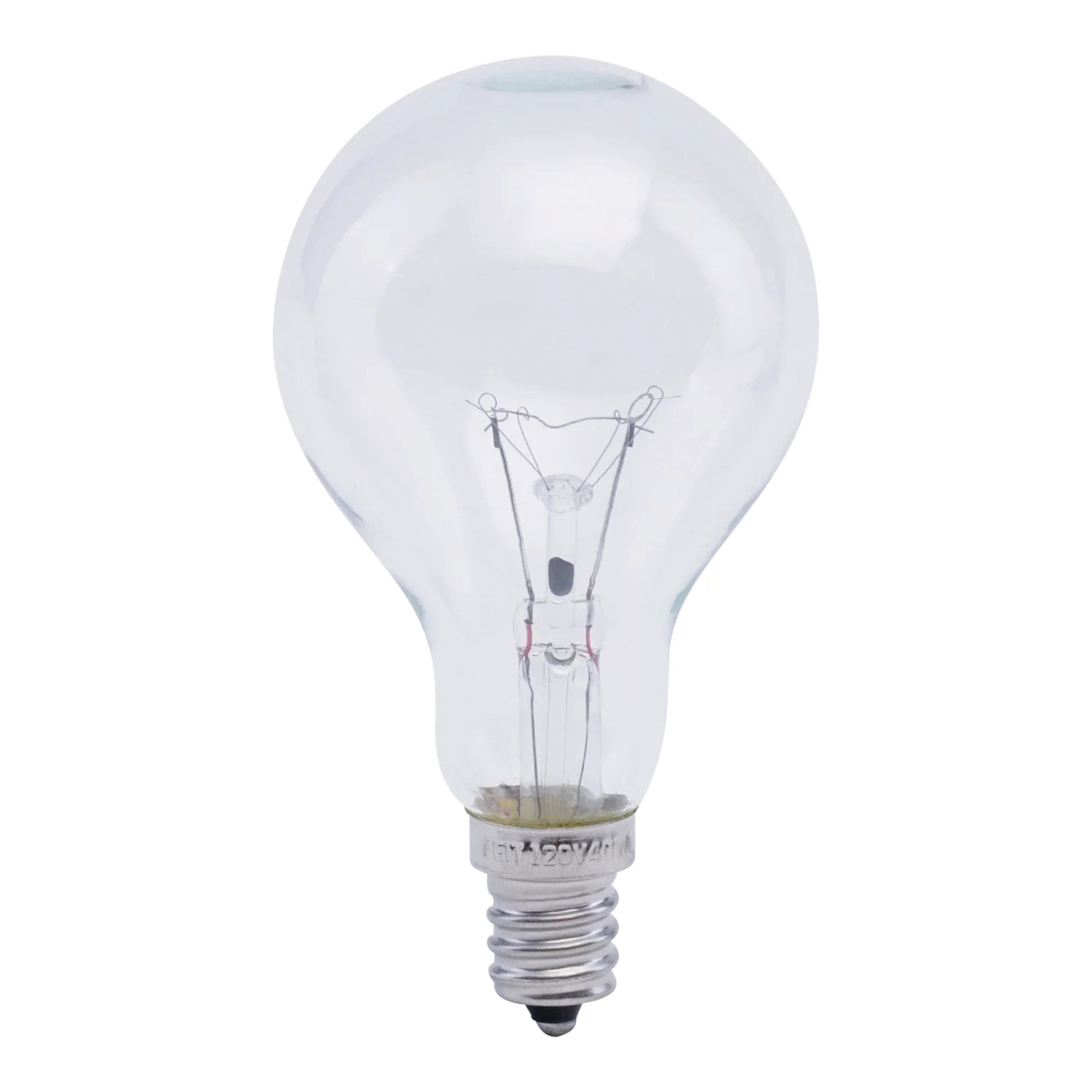 BP40A15C/CL/CF Incandescent Lamp, 40 W, A15 Lamp, Candelabra E12 Lamp Base, 2700 K Color Temp