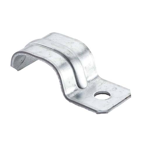62194B 1-Hole Service Entrance Cable Strap, 3/0 to 4/0 AWG, Steel, Zinc Electro-Plated