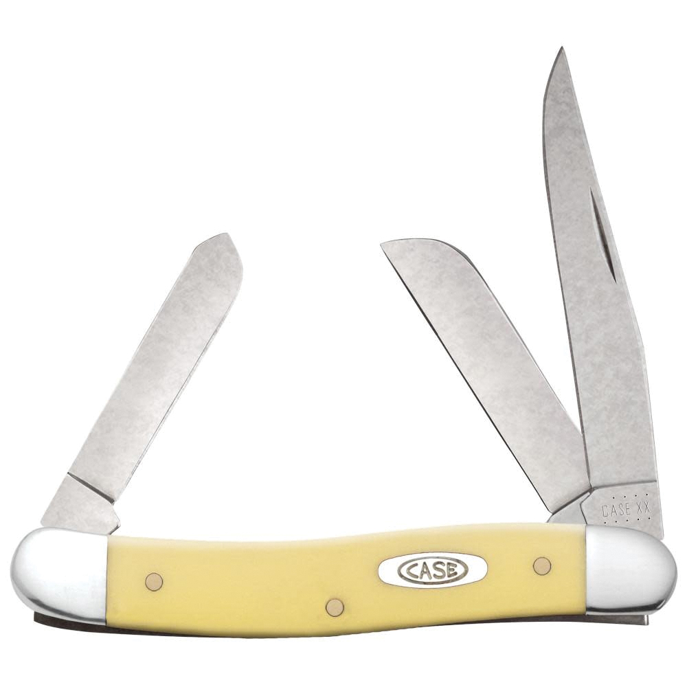 00035 Folding Pocket Knife, 2.57 in Clip, 1.88 in Sheep Foot, 1.71 in Spey L Blade, Vanadium Steel Blade