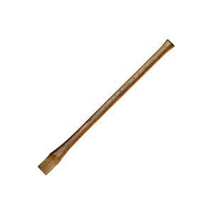 64761 Mattock Handle, 36 in L, American Hickory, Wax