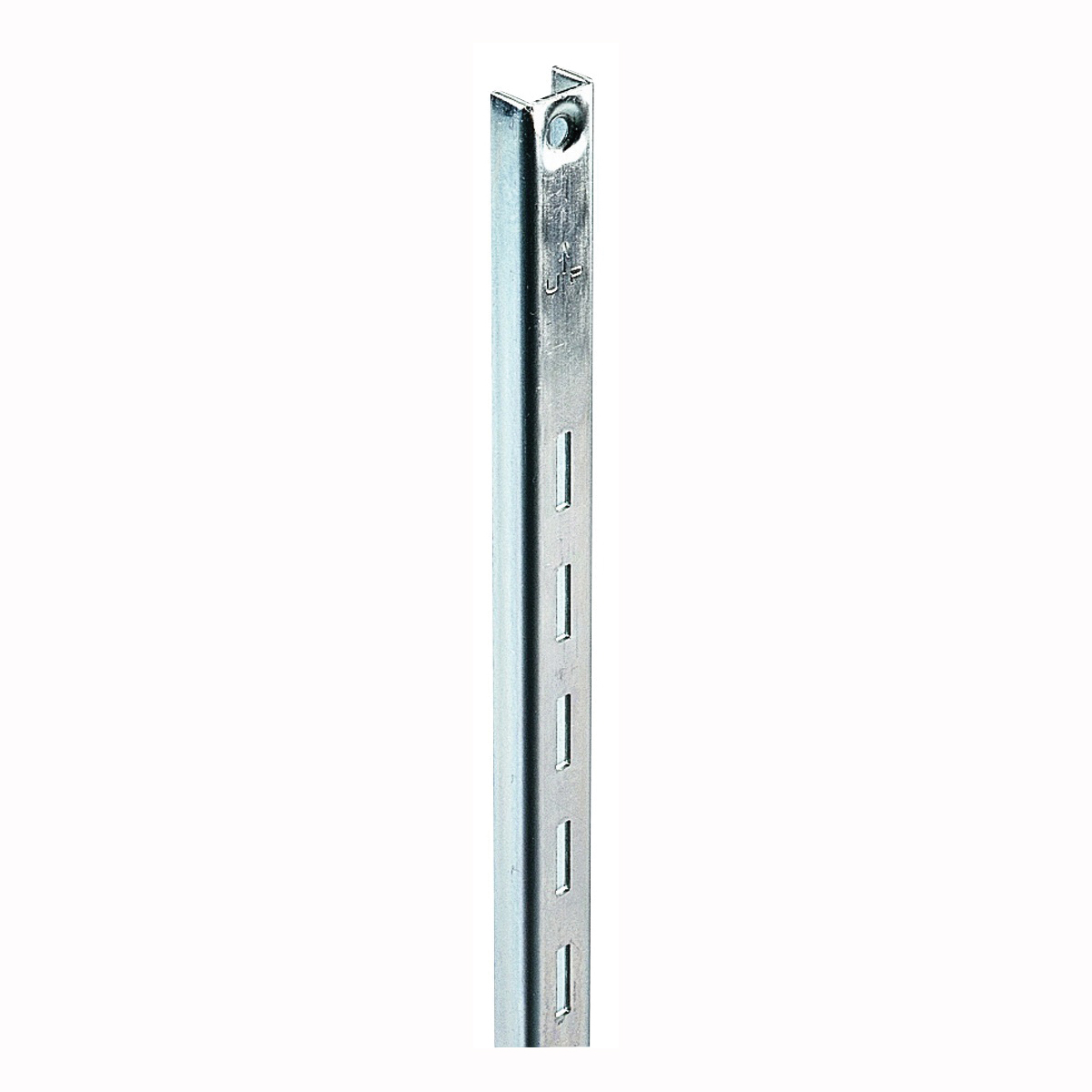 80 Series 80 ANO 72 Shelf Standard, 320 lb, 16 ga Thick Material, 5/8 in W, 72 in H, Steel, Anochrome