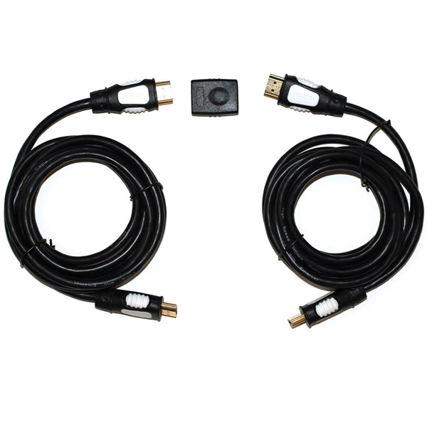 VH1006HDKIT HDMI Cable Kit, Black Sheath, 6 ft L