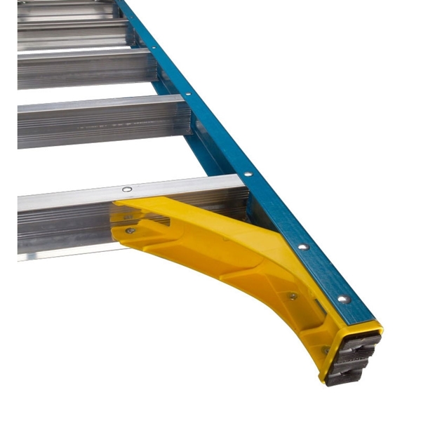 Werner 6008 Step Ladder, 8 ft H, Type I Duty Rating, Fiberglass, 250 lb, 7-Step, 12 ft Max Reach - 2
