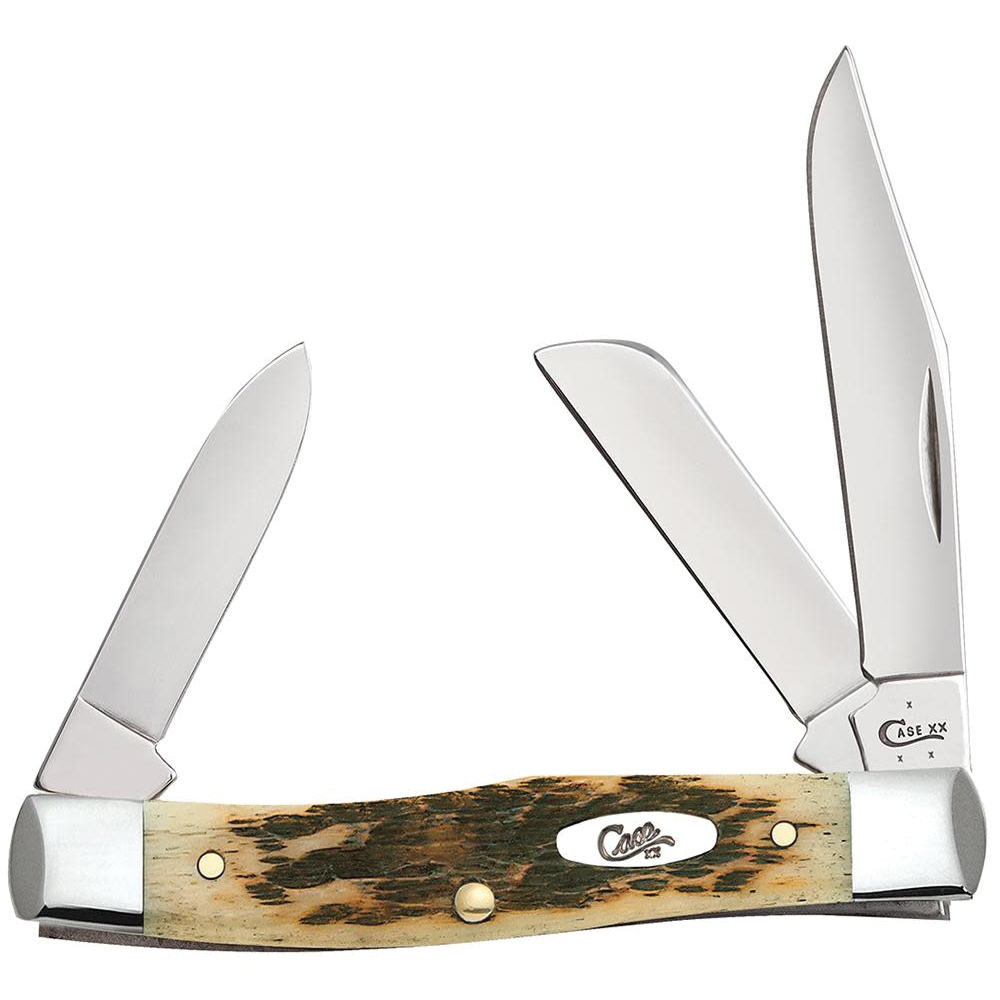00079 Folding Pocket Knife, 2.57 in Clip, 1.76 in Pen, 1.88 in Sheep Foot L Blade, Chrome Vanadium Steel Blade