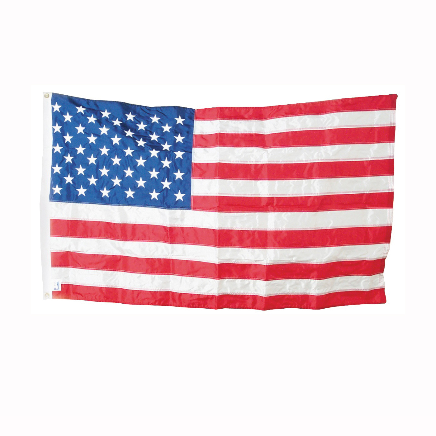 USPN-1 USA Flag, 3 ft W, 5 ft H, Nylon