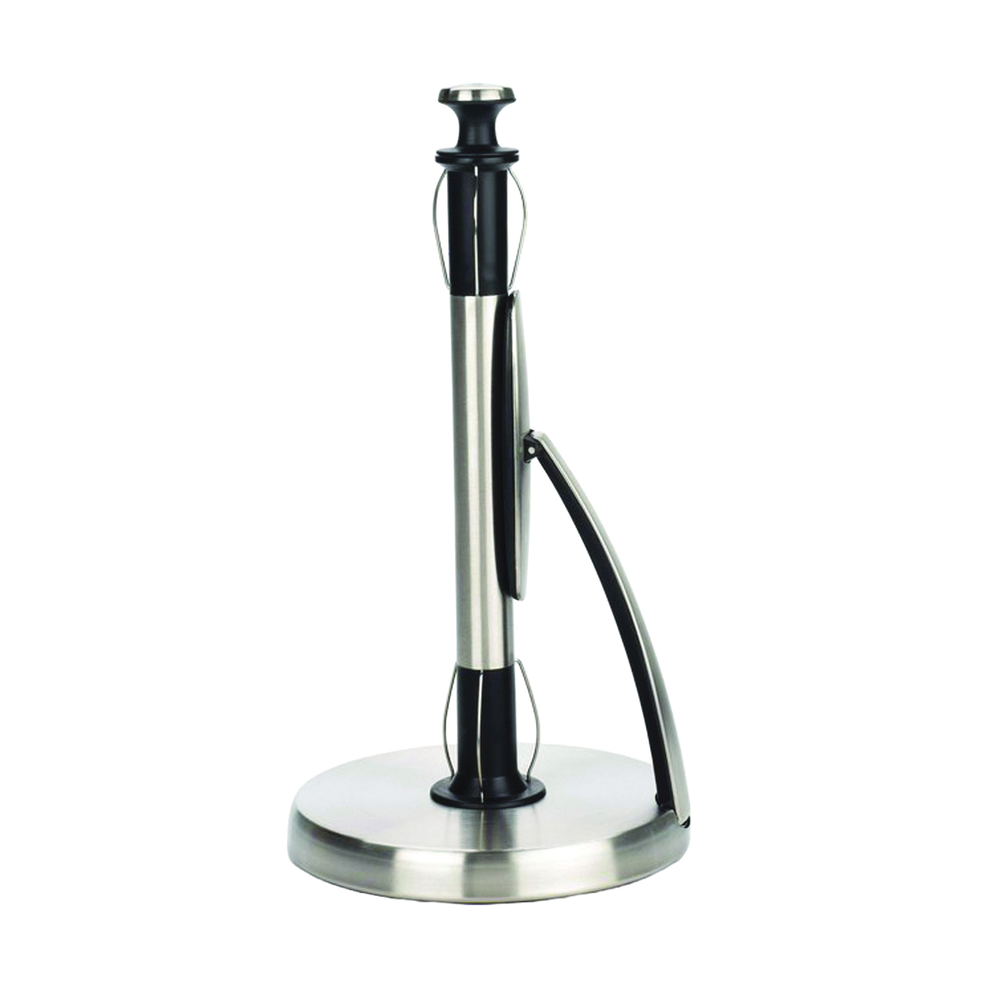 1066736 Paper Towel Holder, 6.85 in OAW, 12 in OAL, Stainless Steel