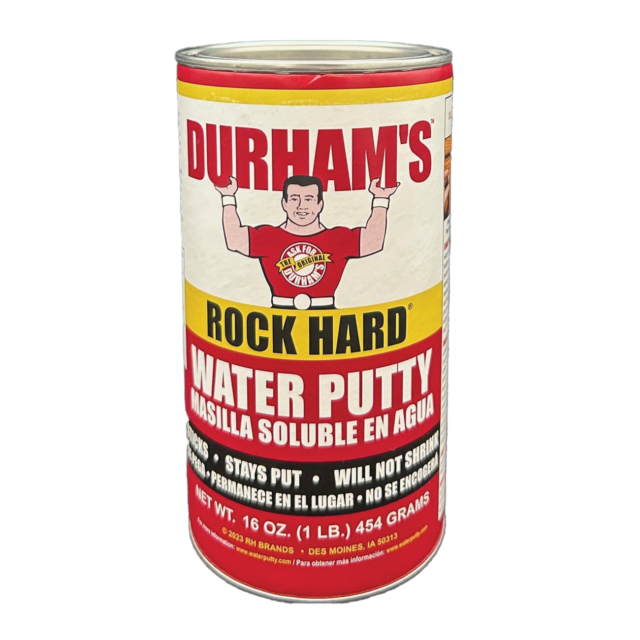 1 Water Putty, Cream, 1 lb, Can