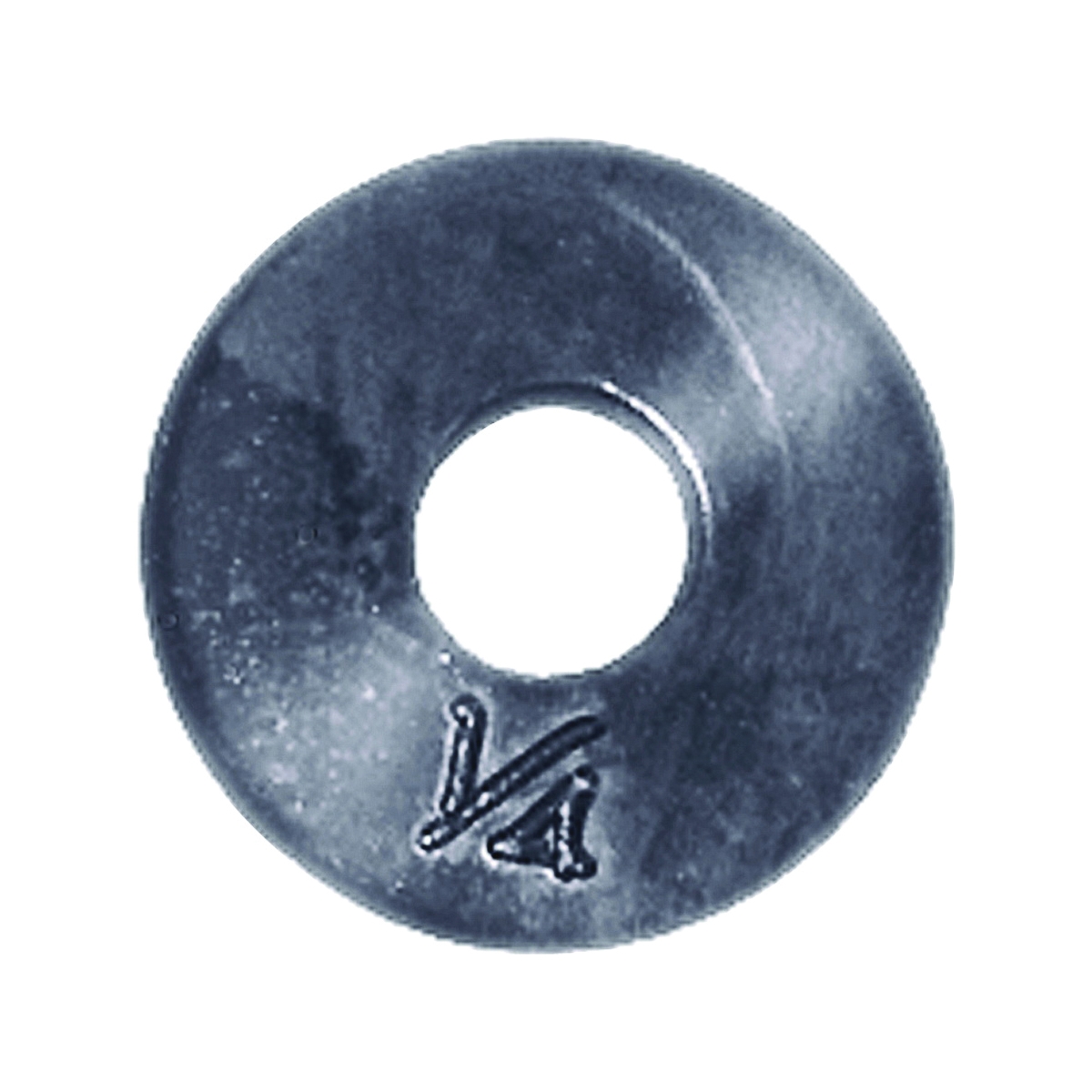 88571 Flat Faucet Washer, 1/4 in, 0.2 in ID x 0.562 in OD Dia, Rubber, For: Quick-Opening Style Faucets