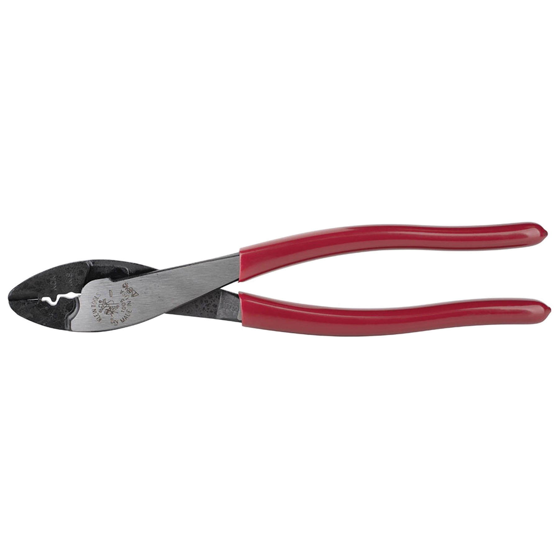 1005 Crimping and Cutting Tool, 22 to 10 AWG Wire, 22 to 10 AWG Cutting Capacity, 9.6 in OAL, Plastic Handle