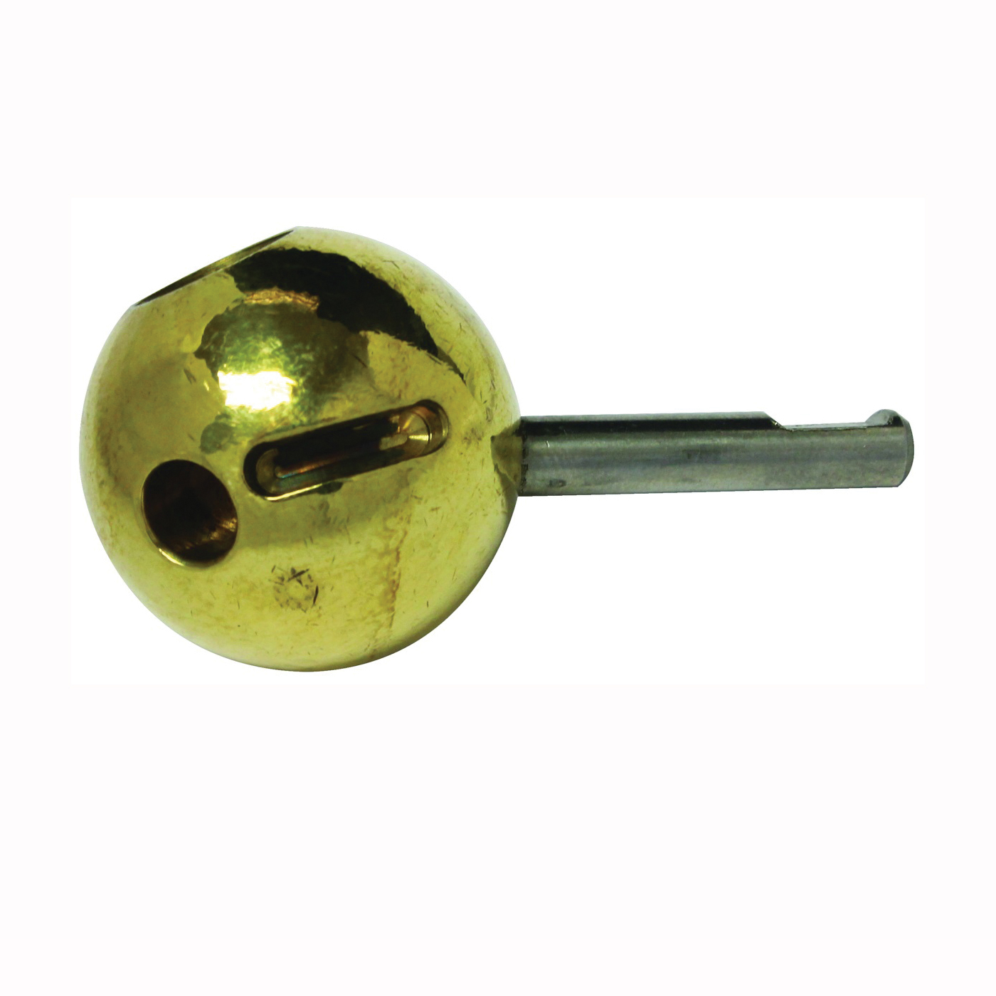 PP808-72LF Round Stem Replacement Faucet Ball, Brass, For: Delta Model 70 Faucets