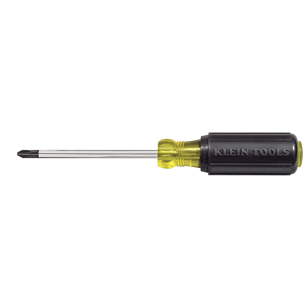 603-4 Screwdriver, #2 Drive, Phillips Drive, 8-1/4 in OAL, 4 in L Shank, Acetate Handle, Cushion-Grip Handle