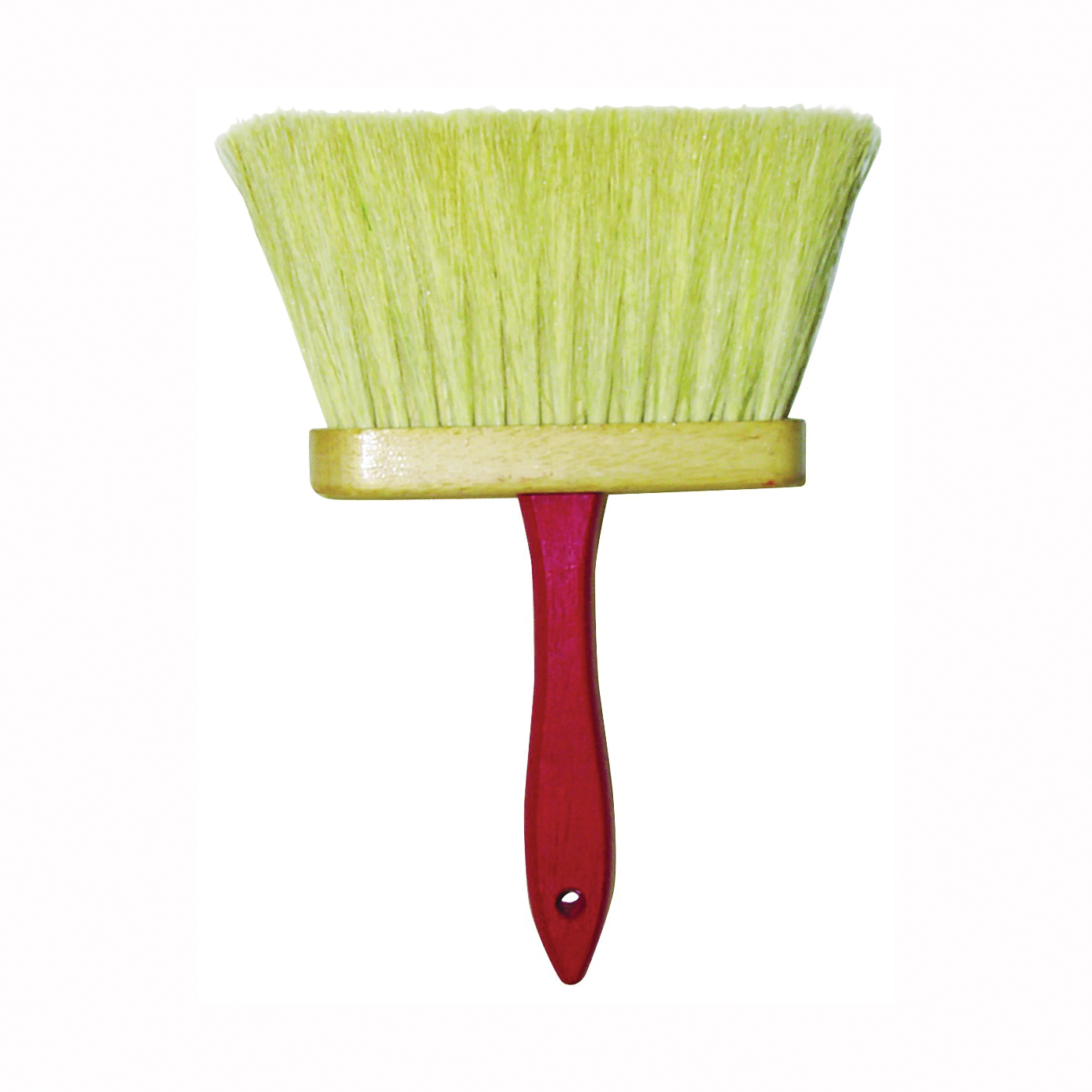 11956 Masonry Brush, 6-1/2 in L Brush, Tampico Bristle, White Bristle, Hardwood Handle