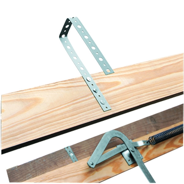 Louisville Everest Series AL258P Attic Ladder, 10 to 12 ft H Ceiling, 25-1/2 x 63 in Ceiling Opening, 13-Step, 350 lb - 2