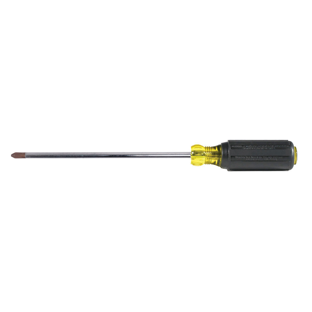603-7 Screwdriver, #2 Drive, Phillips Drive, 11-5/16 in OAL, 7 in L Shank, Rubber Handle