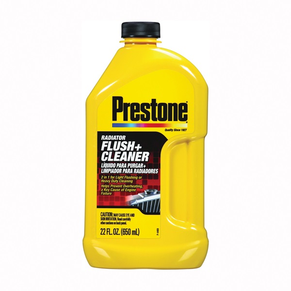 Prestone AS-105Y AS105Y Radiator Flush and Cleaner, 22 oz Bottle, Liquid, Sweet - 1
