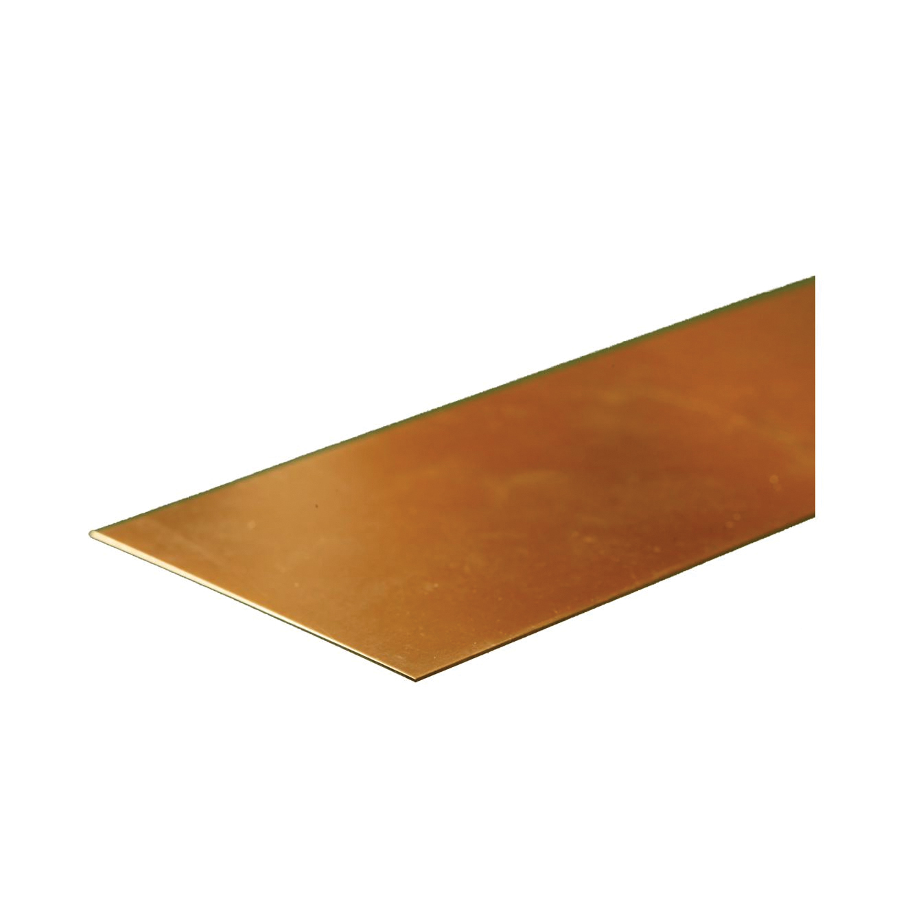 8244 Decorative Strip, 2 in W, 12 in L, 0.032 in Thick, Brass