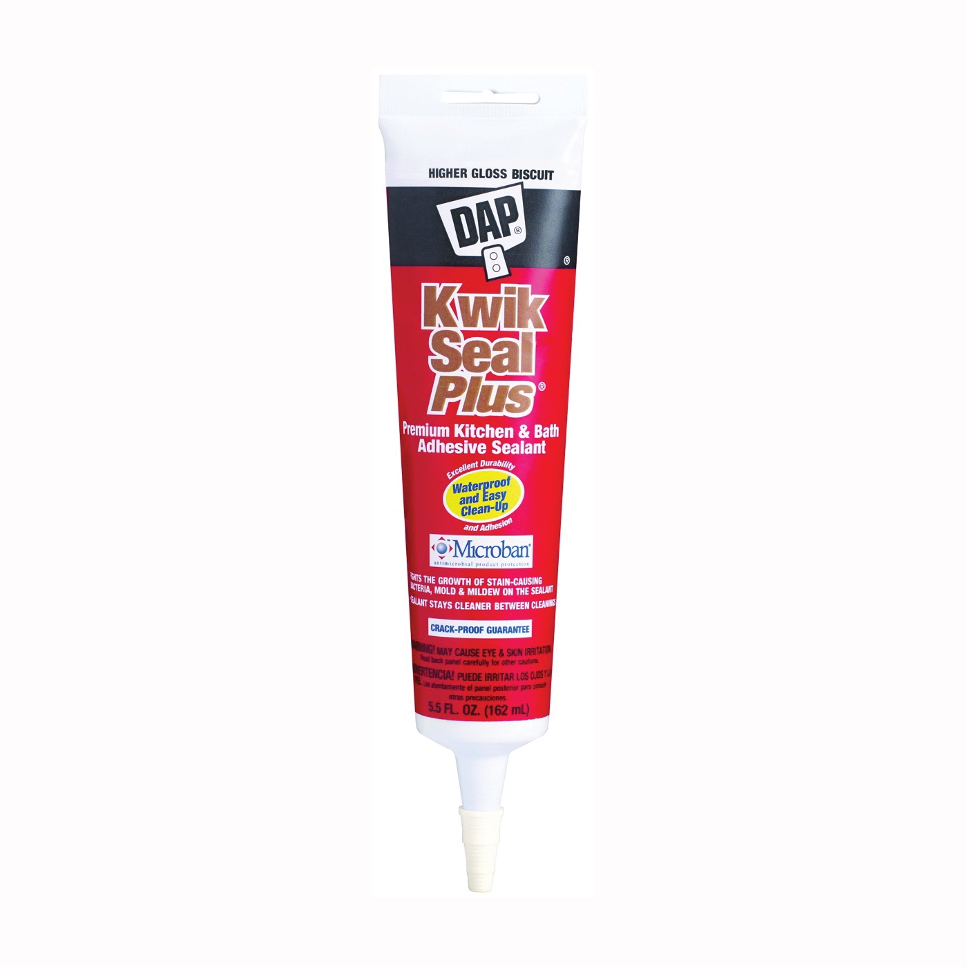 18539 Adhesive Sealant, Biscuit, 24 hr Curing, -20 to 180 deg F, 5.5 oz Tube