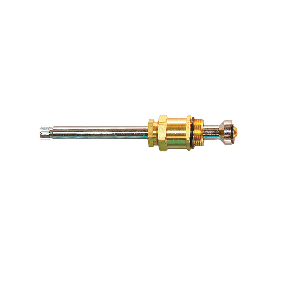 15586B Faucet Stem, Brass, 4.95 in L, For: Sayco Two Handle Tub and Shower Faucets