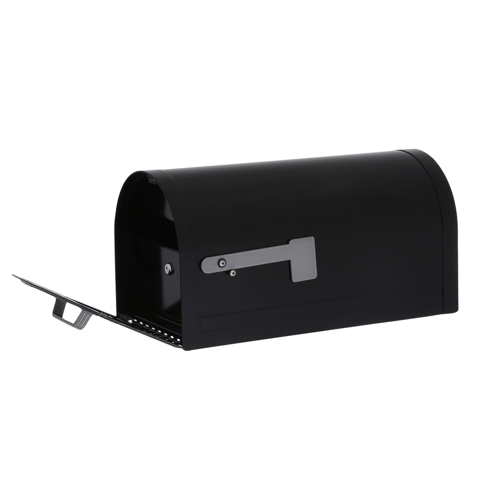 Gibraltar Mailboxes Wyngate Series WM16KB01 Mailbox, 1450 cu-in Capacity, Galvanized Steel, Satin Nickel, 10.6 in W