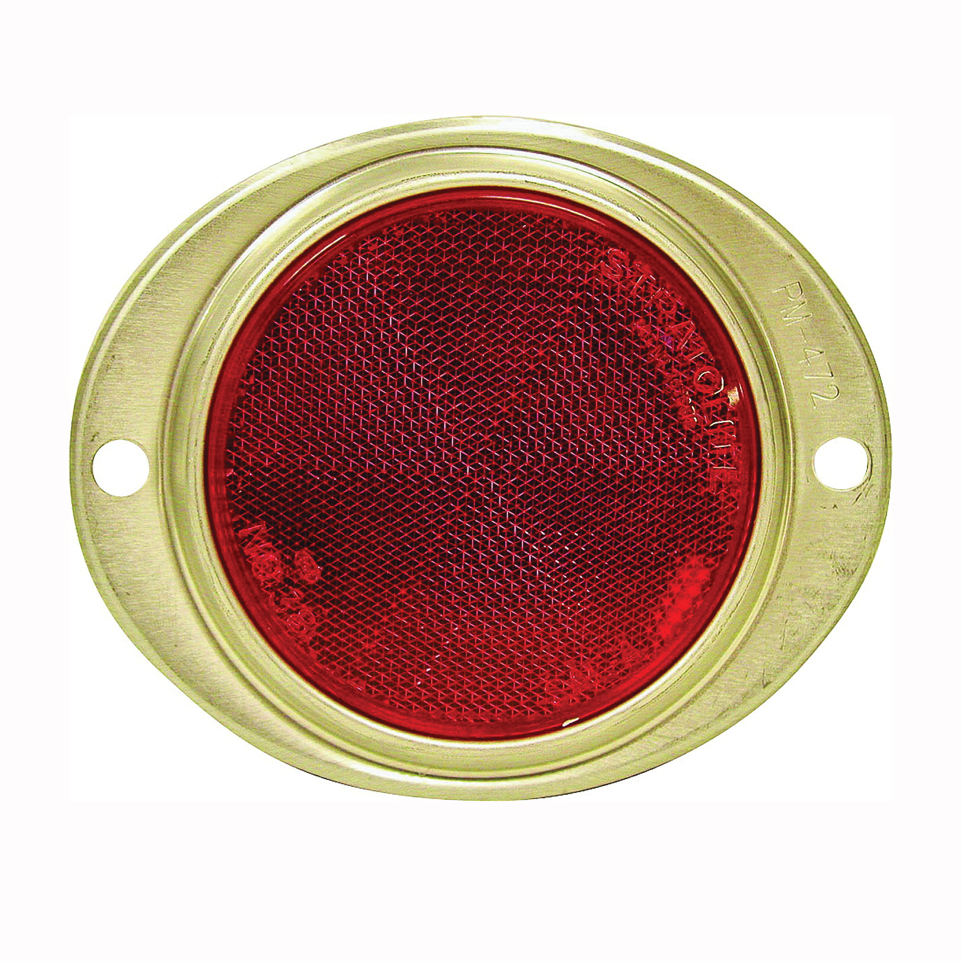 V472 Series V472R Oval Reflector, Red Reflector