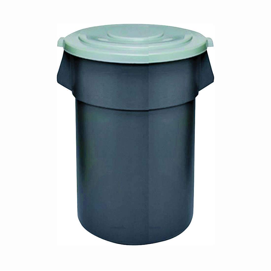 Huskee 4444GY Trash Receptacle, 44 gal Capacity, Plastic, Gray