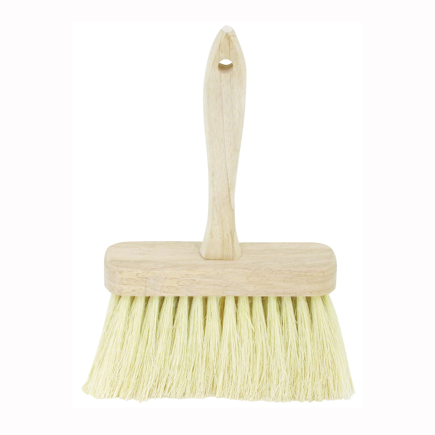 11955 Masonry Brush, 6-1/2 in L Brush, Tampico Bristle, White Bristle, Hardwood Handle