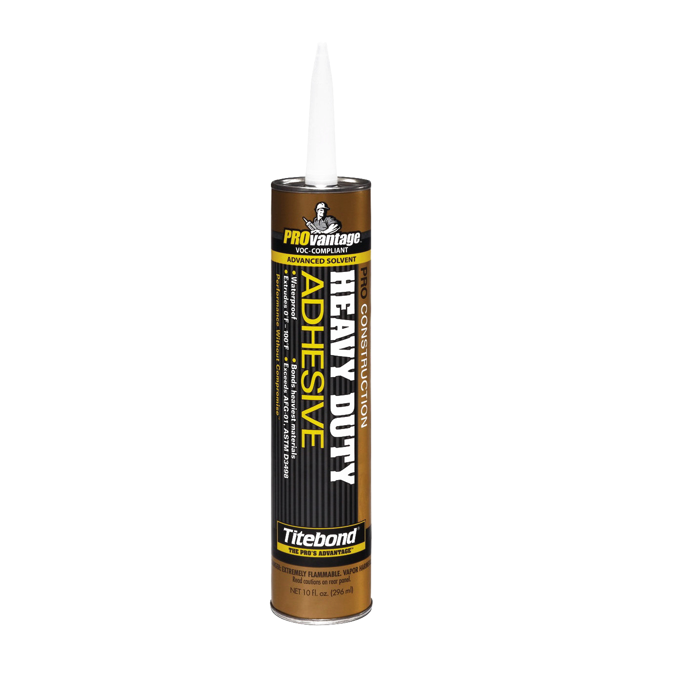 PROvantage 5251 Construction Adhesive, Light Brown, 10 oz Cartridge
