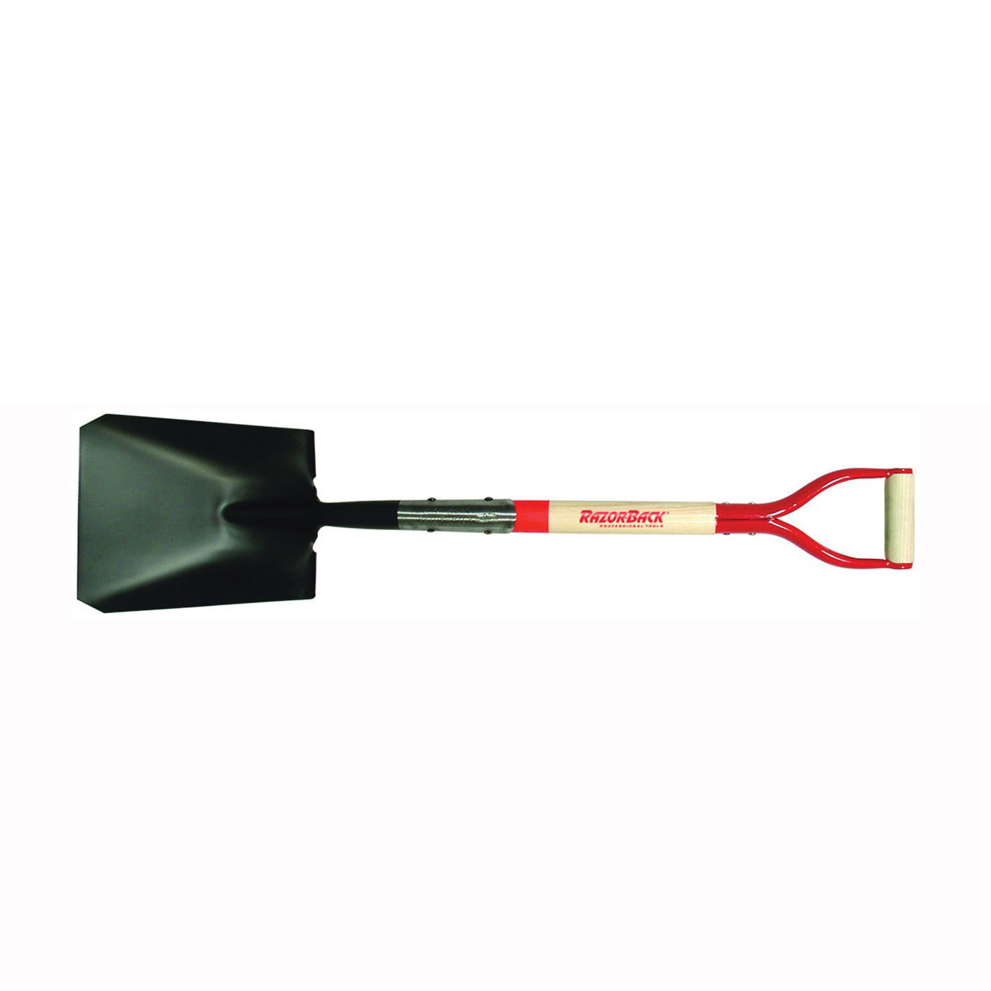 42116 Transfer Shovel, 8-3/4 in W Blade, Steel Blade, Northern White Ashwood Handle, D Grip Handle
