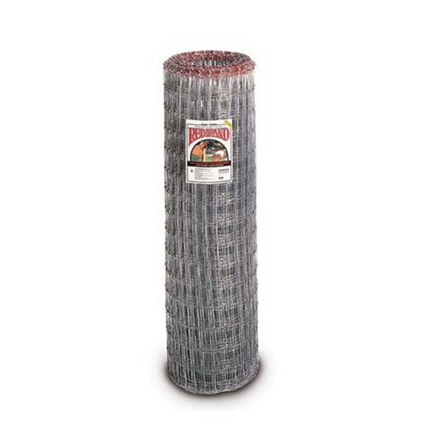 Square Deal Tradition 70314 Horse Fence, 100 ft L, 60 in H, Non-Climb Mesh, 2 x 4 in Mesh, 12.5 ga Gauge