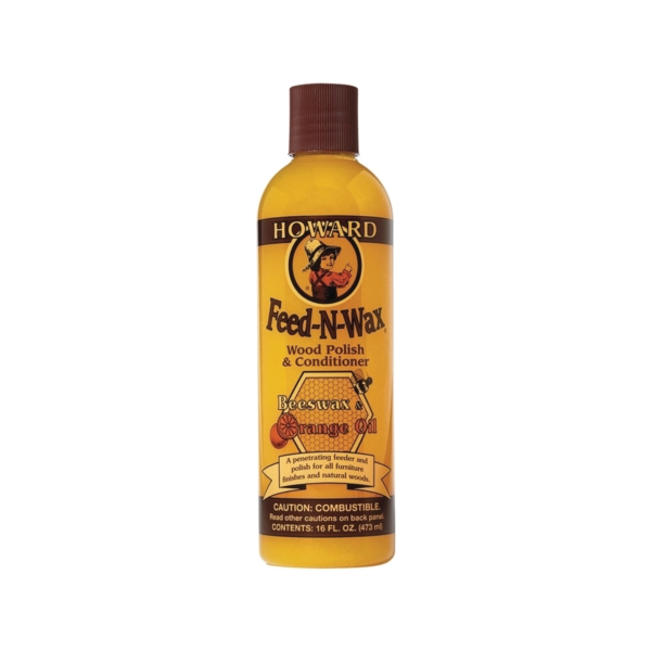 FW0016 Polish and Conditioner, 16 oz Bottle, Yellow, Solid, Orange